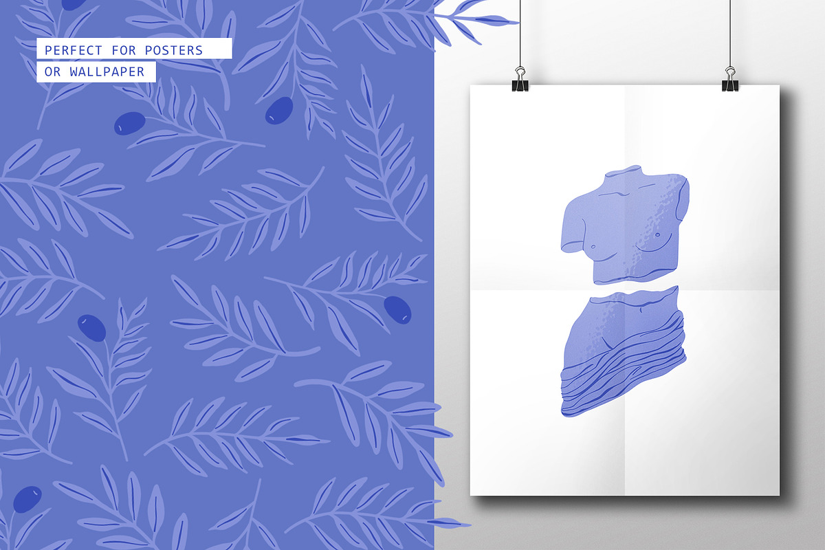 ANTIQUITY: clipart and patterns, an Object Graphic by Elliko shop (Photo 6 of 8)