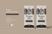 Aurea - Roll Up Banner, a Print Template by Fannan Studio (Thumbnail 1 of 3)