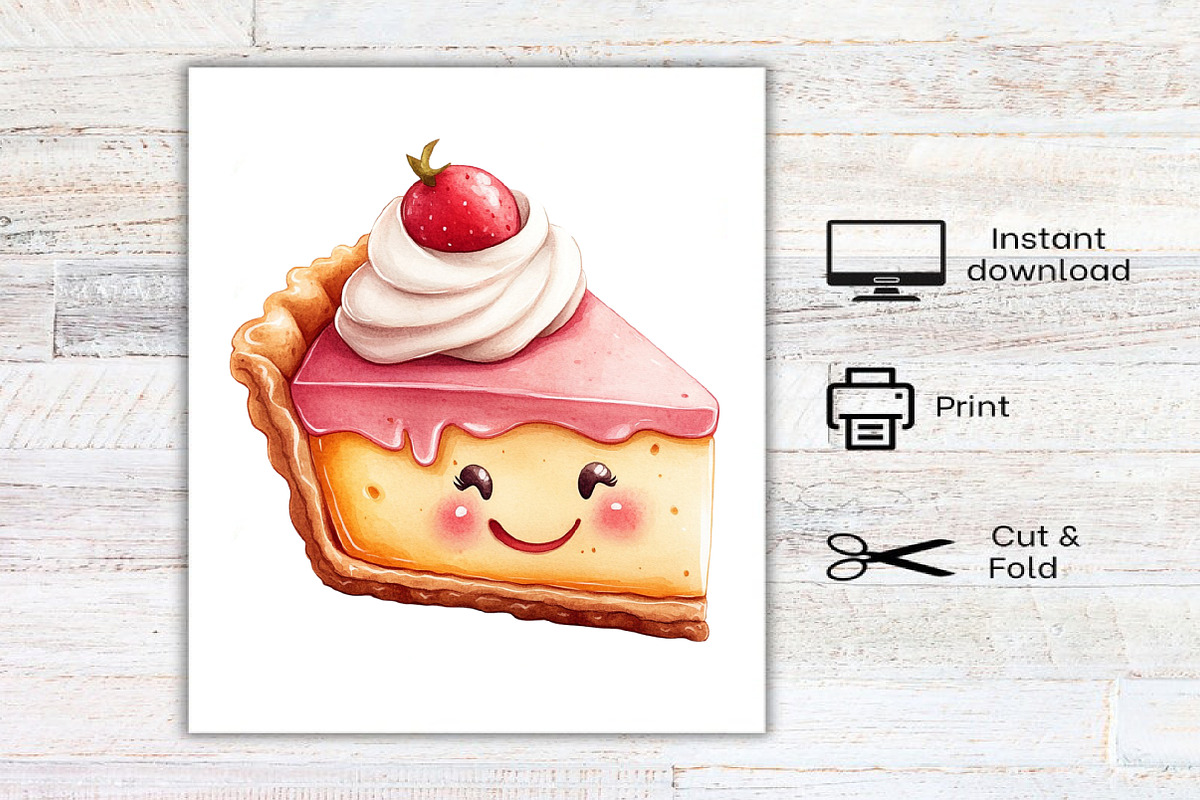 Kawaii Thanksgiving Clipart, an Illustration by Canvas Craft (Photo 7 of 7)
