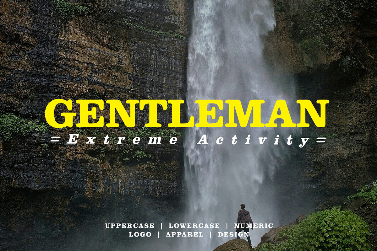 Officer Mans Family Font, a Serif Font by yantodesign (Photo 2 of 8)