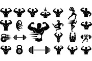 Ultimate Fitness Gym Vector Bundle, an Illustration by Creativeshirt (Thumbnail 38 of 51)