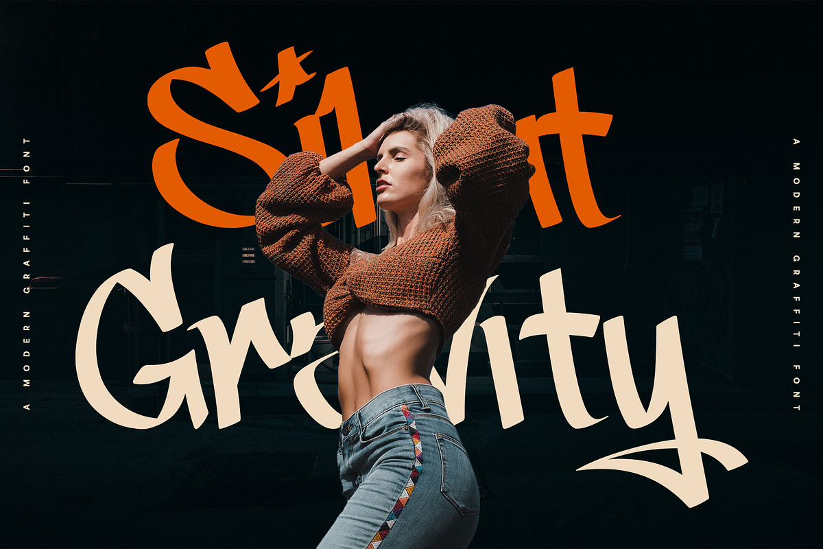 Midnight Surfing - A Modern Graffiti, a Script Font by Almeera Std (Photo 7 of 10)
