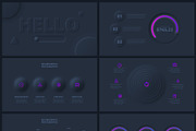 Neumorphic PowePoint Presentation, a Presentation Template by Abert (Thumbnail 16 of 22)