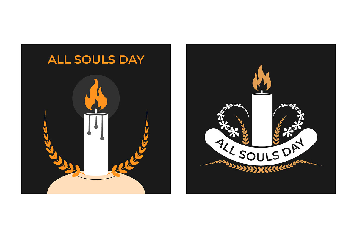 All Souls Day illustration, a Decorative Illustration by Lakhan1998 (Photo 2 of 6)