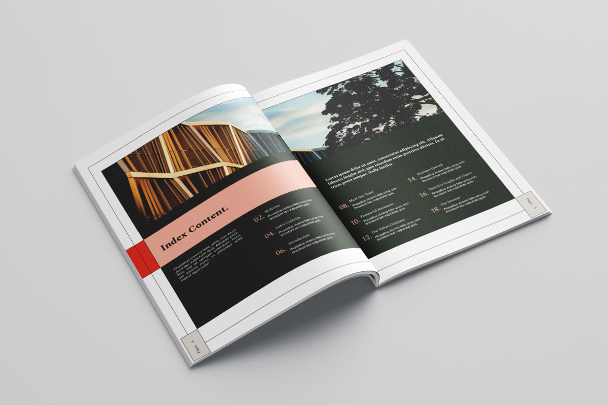 Annual Report Vol.59, a Brochure Template by Bewalrus Studio (Photo 9 of 11)