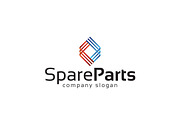 Spare Parts Logo, a Branding & Logo Template by EmilGuseinov (Thumbnail 2 of 2)