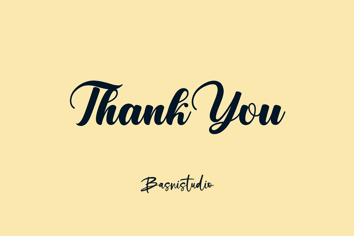 Sageland Script Font, a Script Font by Basnistudio (Photo 7 of 7)