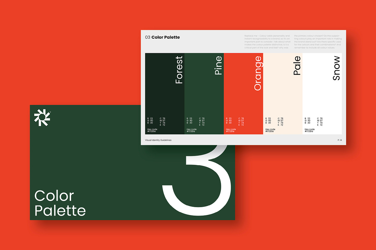 Brand Guidelines Template - Figma, a Presentation Template by Typefool's Shop (Photo 4 of 10)
