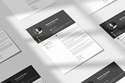 Professional Resume/CV Template, a Resume Template by DreamStudio-eg (Thumbnail 4 of 4)