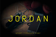 Jordan Sport Font, a Sans Serif Font by Nadezda (Thumbnail 1 of 9)