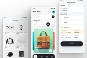 Modern Shopping Ecommerce App UI Kit, an UI Kit Template by aliakram (Thumbnail 4 of 8)