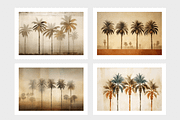 Palm Co · Peaceful Palm Tree Row, a Decorative Illustration by milatovar (Thumbnail 2 of 16)