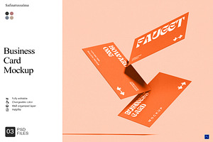 Business Card, a Product Mockup by Sweetdady
