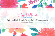 In Full Bloom: Floral Design ClipArt, a Graphic by SunnyHunny (Thumbnail 2 of 6)