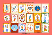 Dopamine Flowers – Vector Design Kit, a Decorative Illustration by Jenny Quince (Thumbnail 11 of 15)