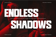 Isolated - Modern Condensed Font, a Sans Serif Font by Pian45 Studio (Thumbnail 5 of 8)