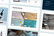 Microlex - Microscope Website UI Kit, an UI Kit Template by Agensip Design Agency (Thumbnail 2 of 10)
