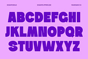 Gigante – Bold Display Font, a Sans Serif Font by Mahesans Co (Thumbnail 8 of 10)