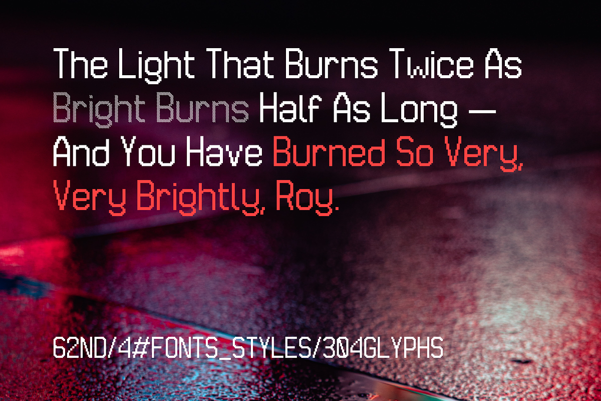 Futr Pack Promo = 5 fonts + 4 styles, a Font by David is Creative (Photo 8 of 10)