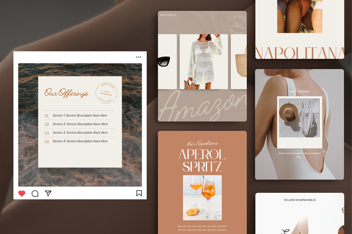 Napolitana Canva Logo & Brand Kit, a Branding & Logo Template by Site Culture (Photo 6 of 11)