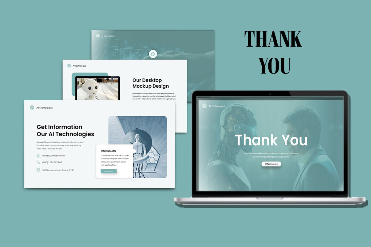 AI Technologies Powerpoint, a Presentation Template by yanindesign (Photo 5 of 5)