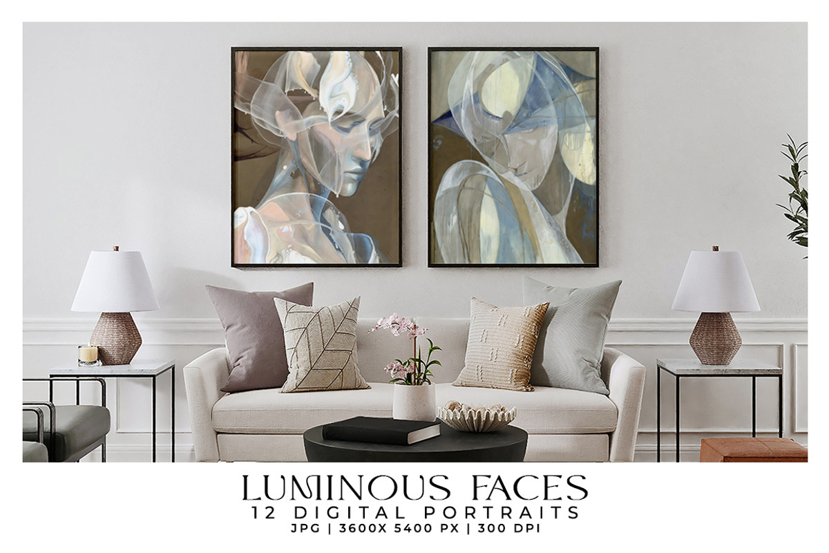 Luminous Faces, a Person Illustration by Digital Art Creations (Photo 5 of 6)