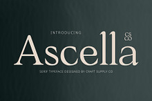 Ascella – Modern Font