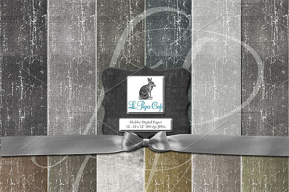 Distressed Canvas Texture Paper