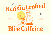 Bakeri Modern Retro Serif Font, a Serif Font by timelesstype.co (Thumbnail 10 of 20)