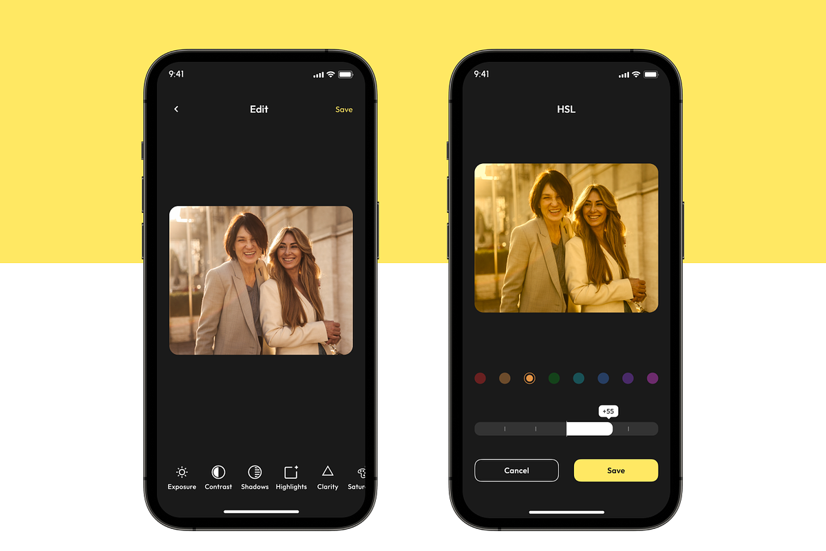 Enhancer Photo ui kit, an App Template by Shoppie (Photo 4 of 7)