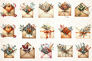 Autumn Envelope Clipart, an Illustration by Rose Art (Thumbnail 2 of 7)
