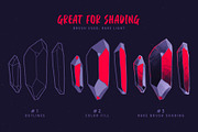 Procreate Rake Brushes, a Brush Add-On by MiksKS (Thumbnail 2 of 11)