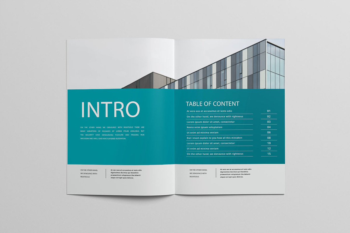 Company Business Brochure, a Brochure Template by Taiffco (Photo 2 of 8)