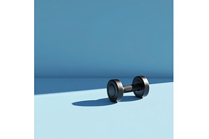 Exercise with dumbbells to achieve, a Sports & Recreation Photo by ZinetroN
