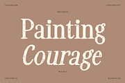 CS Alistair Stamp, a Serif Font by Craft Supply Co. (Thumbnail 3 of 8)