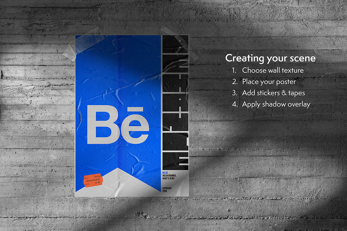 Posters and Signs Mockups Bundle, a Product Mockup by Mockup Cloud (Photo 17 of 21)