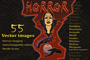Oh the Horror!, a Texture Illustration by SteveKnerem (Thumbnail 1 of 3)