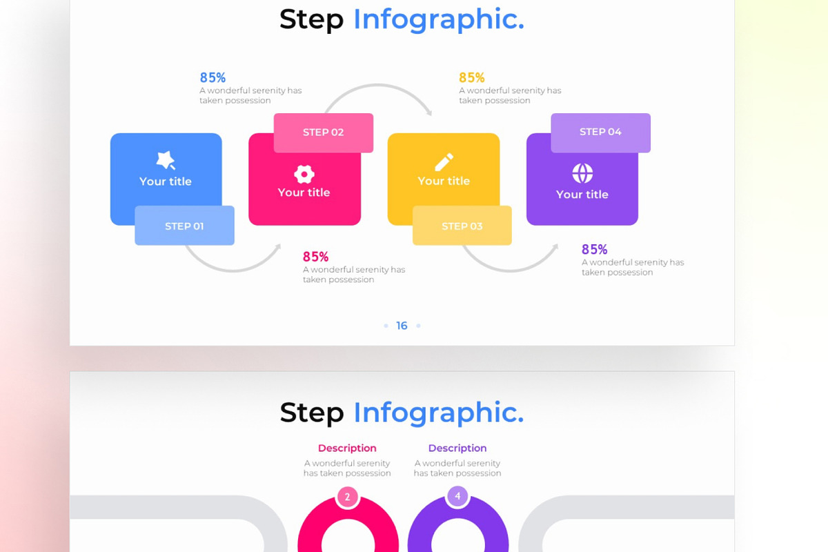 Creative Step PowerPoint - Infographic Template