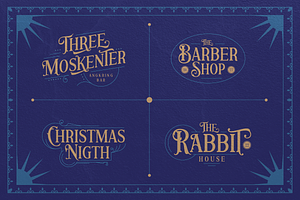 Royal Chrisnight A Vintage Font