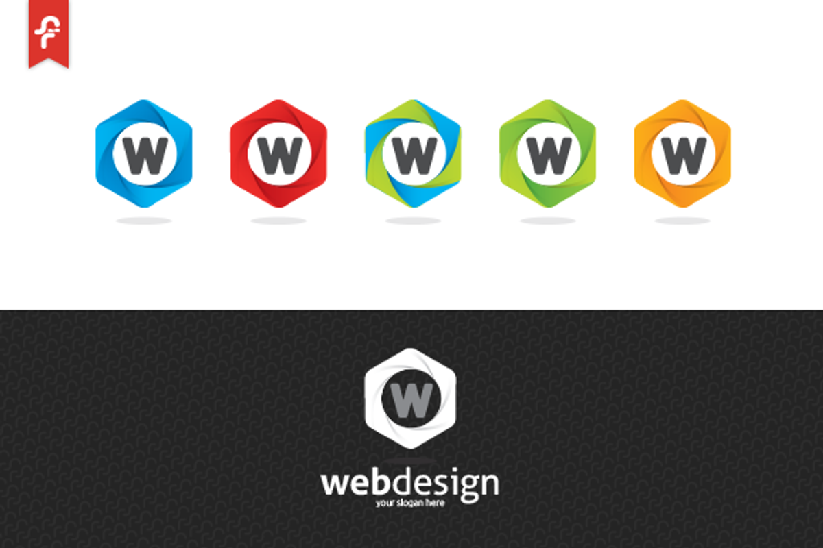 Web Design Logo, a Branding & Logo Template by ft.studio