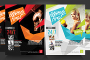 Fitness Flyer / Gym Flyer V3, a Flyer Template by Satgur Graphic Design (Thumbnail 1 of 3)