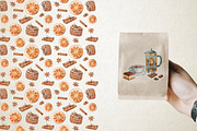 Watercolor pastry for bakery, a Food Illustration by CreativeByLu (Thumbnail 11 of 12)