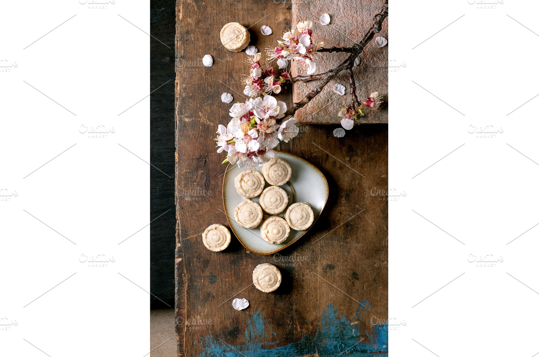 Spring Cookies With Cherry Blossom, a Background Photo by Natasha Breen