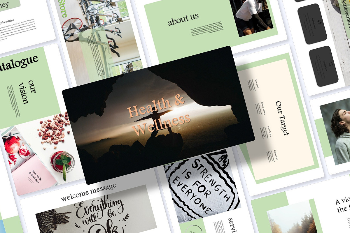 Health & Wellness - POWER POINT, a Presentation Template by Fortyone (Photo 2 of 5)