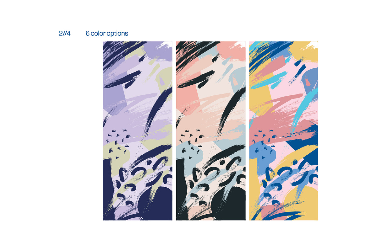 Abstract Brush Patterns, a Decorative Illustration by Volkan Aydemir (Photo 11 of 14)
