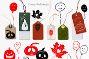 MODERN  Halloween Ghosts Collection, an Illustration by ArtOLB (Thumbnail 7 of 11)