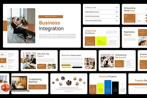 On Boarding - Business Presentation, a Presentation Template by Hammad Arif