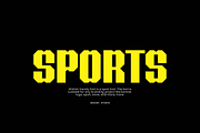 Shirtim Varsity - Sporty Font, a Sans Serif Font by Iqsiart Studio (Thumbnail 2 of 7)
