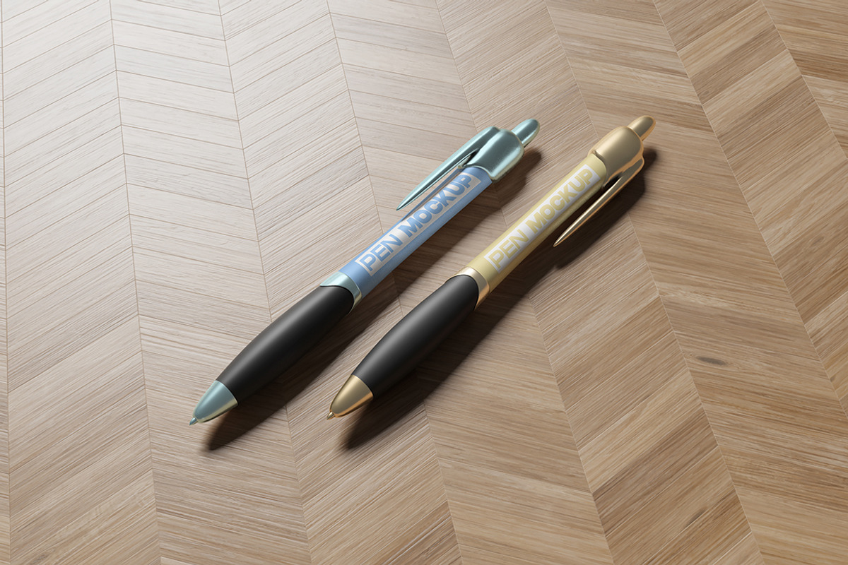 Branding Pen Mockup, a Pens & Pencil Mockup by ianmikraz (Photo 4 of 5)