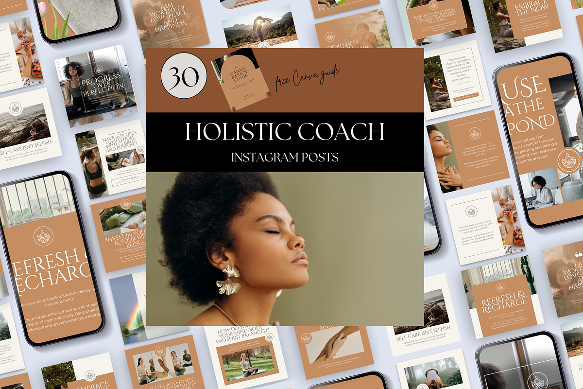HOLISTIC BUSINESS MEGA BUNDLE, a Branding & Logo Template by Daring Digies (Photo 2 of 9)
